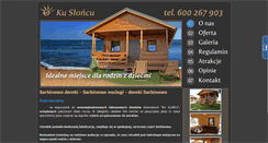 Desktop Screenshot of domkisarbinowo.com